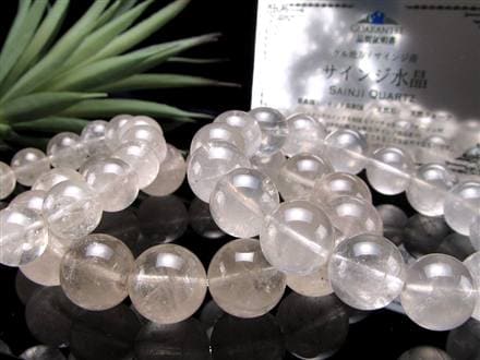 サインジ ヒマラヤ 水晶 ブレスレット クリスタル