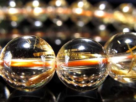 ゴールドルチル ブレスレット タイチン 金針水晶 天然石