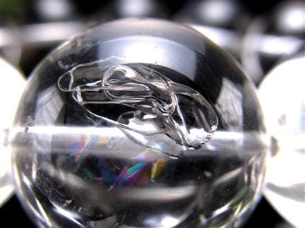水入り 水晶 ブレスレット エンハイドラス・クォーツ クリスタル