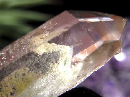 水晶ポイント 水晶 クリスタル ファントム水晶 山入り水晶 ファントムクォーツ