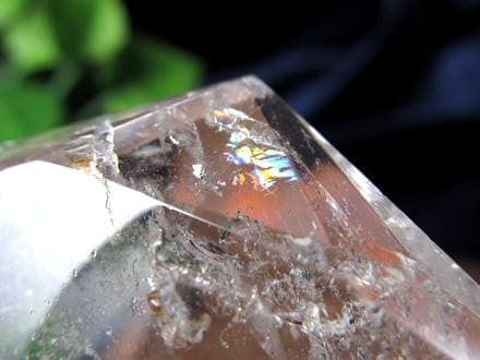 水晶 ヘキサゴン 六芒星 タンブル