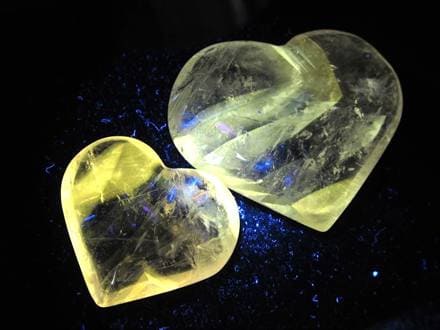 パウエライト アメジスト 紫水晶 浄化 2月の誕生石 ハート タンブル