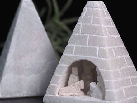 キリスト降誕彫刻 セレナイト ジプサム 石膏 インテリア