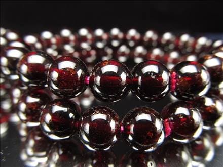 ガーネット ブレスレット アルマンダインガーネット 柘榴石 1月の誕生石