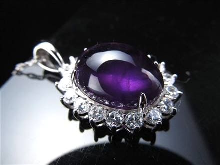 アメジスト ペンダント ネックレス 紫水晶 2月の誕生石