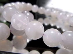 アイスクォーツ 玉髄 ブレスレット カルセドニー 瑪瑙