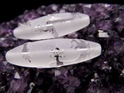 龍神天珠 五本爪 水晶 クリスタル 天珠