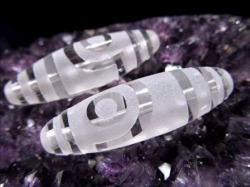 ジー 護符 クリスタル天珠 水晶天珠 お守り