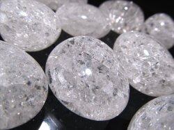 ◆超お買い得！詰め合わせ◆磨き石200ｇセット◆幸運とチャンスを呼び込む石◆お守り・ペンダントの作成・瞑想にも◆レインボー水晶【爆裂水晶】タンブル　詰合せ◆200グラム◆【ブラジル産】