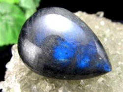 ラブラドライト タンブル カボション シラー 曹灰長石