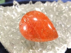 サンストーン ドロップ型 カボション タンブル アベンチュレッセンス 太陽の石