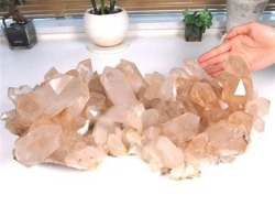 マニカランクォーツ 原石 水晶 マニカラン産 クラスター