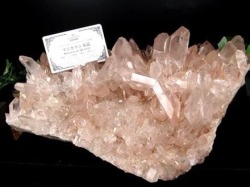 マニカランクォーツ 原石 水晶 マニカラン産 クラスター