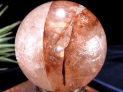 マニカランクォーツ 丸玉 水晶 マニカラン ヒマラヤ スフィア