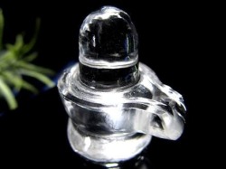 マニカランクォーツ シバリンガム ヨニ 水晶 マニカラン産 ヒマラヤ シヴァ神