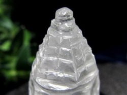 マニカランクォーツ シュリヤントラ 水晶 マニカラン産 ヒマラヤ ヤントラ