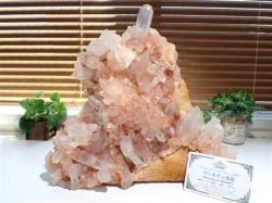 マニカランクォーツ 原石 水晶 マニカラン産 クラスター