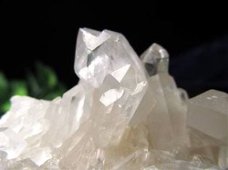 マニカランクォーツ 原石 水晶 マニカラン産 クラスター