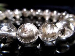 レッドプラチナルチルクォーツ ブレスレット プラチナルチル ルチルレイテッドクォーツ ブルッカイト