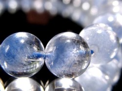 ブルーガーデンクォーツ デュモルチェライト ブレスレット ロイヤルブルーガーデンファントム 天然石