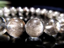 レッドプラチナルチルクォーツ ブレスレット プラチナルチル ルチルレイテッドクォーツ ブルッカイト