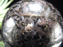 インディゴガブロ 斑糲岩 はんれいがん 丸玉