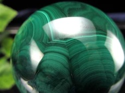 天眼 マラカイト 孔雀石 丸玉 置物 スフィア