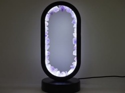 天然石 水晶 アメジスト ライト 照明