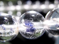 フローライトインクォーツ 蛍石 水晶 ブレスレット