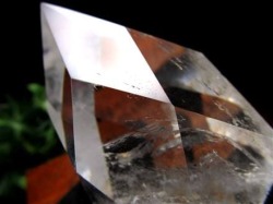 天然水晶 六芒星 ドロップカット クリスタル レムリアンシードクリスタル