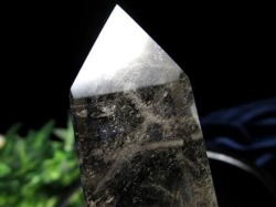 オベリスク インテリア ポイント スモーキークォーツ 煙水晶 浄化