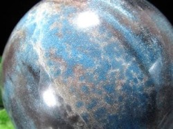 トロレアイトインクォーツ トロール石 丸玉 置物 スフィア