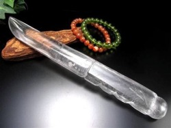 水晶 クォーツ クリスタル ダガー ナイフ