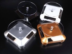 回転台座 ディスプレイ ーンテーブル ソーラーパネル スタンド