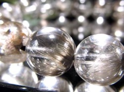 プラチナルチルクォーツ ブレスレット プラチナルチル ルチルレイテッドクォーツ ブルッカイト