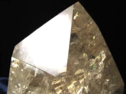 シトリン 黄水晶 六角柱ポイント 浄化
