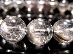 プラチナルチルクォーツ ブレスレット プラチナルチル ルチルレイテッドクォーツ ブルッカイト