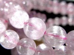 クンツァイト リチア輝石 ブレスレット スポデューメン 9月 誕生石