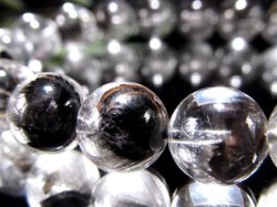 プラチナルチルクォーツ ブレスレット プラチナルチル ルチルレイテッドクォーツ ブルッカイト