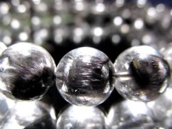 プラチナルチルクォーツ ブレスレット プラチナルチル ルチルレイテッドクォーツ ブルッカイト