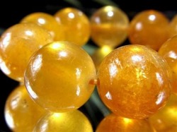 プクラジストーン イエローサファイア サファイア 誕生石 ブレスレット