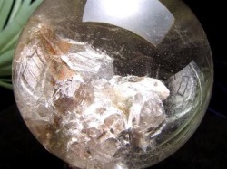 クォーツインクォーツ 丸玉 スフィア 貫入水晶 マニフェストクォーツ