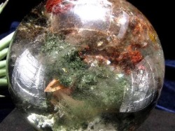 龍神ガーデンクォーツ 庭園水晶 丸玉 置物 ガーデンクォーツ ファントム