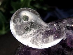 ガネーシュヒマール ヒマラヤ 水晶 勾玉 ビーズ