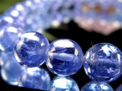 タンザナイト ブレスレット 誕生石 ブルーゾイサイト 宝石