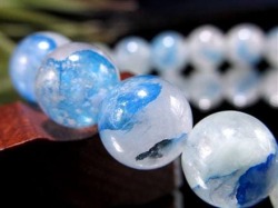 アズライト クォーツ 藍銅鉱 マラカイト ブレスレット 天然石