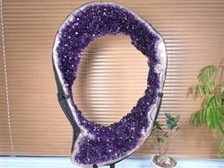 アメジストジオード アメジストドーム 紫水晶 リングアメジストドーム 天然石
