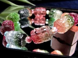 ピンクトルマリン ルベライトトルマリン ドラバイトトルマリン ヴェルデライトトルマリン トルマリン マニコロ マニ車 10月の誕生石