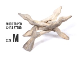 トライポッド シェルスタンド ホワイトセージ浄化用 三脚