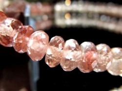 オレゴンサンストーン ブレスレット アメリカ オレゴン州産 アベンチュレッセンス サンストーン